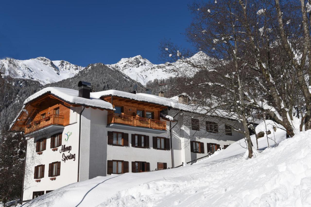 Albergo Sporting Peio Fonti Exteriör bild